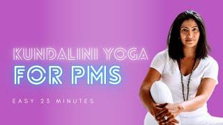 23 Mins Simple Yoga for Period Cramps | Menstrual Pain Relief with Kundalini Yoga