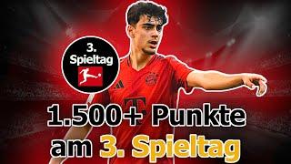 1.500+ Punkte am 3. Spieltag - Kickbase Bundesliga Spieltags Preview I Kickbaseking