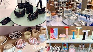 Korea vlog. 더현대서울 다양한 팝업 & 쇼핑 더현대서울 예쁜 디저트! The Hyundai Seoul Pop-up & Shopping vlogKorean dessert