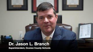 Dr. Jason L. Branch - A Decade in Oconee County Schools