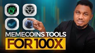 Secret Memecoin Tools To Find 100x Coins