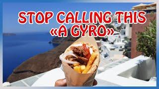 DON'T make these 2 MISTAKES when ordering “a Gyro” in Greece