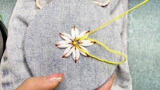 Quick and Easy Flower Embroidery Tutorial for Absolute Beginners