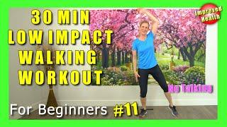 30 minute Walking Workout | Low Impact| Walk at Home | No talking, just fun music