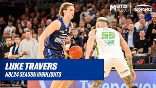 Luke Travers NBL24 Highlights - Melbourne United