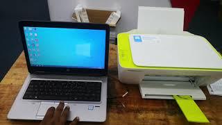 HOW TO SETUP AND INSTALL HP DESKJET INK ADVANTAGE 2135