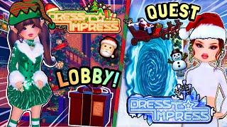 *MORE* Christmas Update SNEAK PEAKS! *NEW* LOGOS, LOBBY, & MORE!  | Dress to Impress