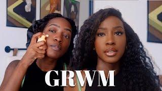 GRWM: Hair, Makeup + Outfit: Winter Makeup l justShanygne