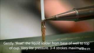 Professional Gold Cup Soldering - IPC Class 3
