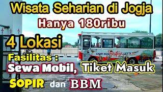 Murah Banget ! Hanya 180ribu/Hari di Jogja, Sewa Mobil Plus tiket masuk ke 4 Lokasi Wisata di Jogja