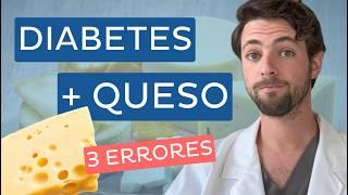  QUESO Y DIABETES ‼️ 3 ERRORES al comer queso