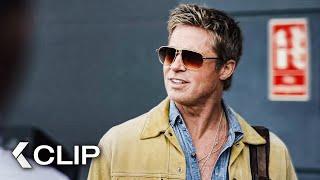 Brad Pitt Meets His New Team At The Racetrack - F1 Clip (2025)