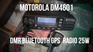 Motorola DM4601  DMR / GPS / Bluetooth / 25W digital  mobile radio