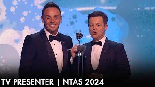 Ant and Dec's 23rd TV Presenter win!