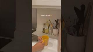 Clean with me #londonhome #asmr #kitchen #cleaning #homebodyvlog #asmrkitchen