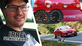 Honda Integra Type R #2 - Probefahrt extrem! 100-200 mit 9000 U/min - MPS Engineering