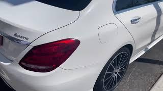 Surprise!!! Picking Up my Mercedes Benz. Walk Around and Driving and Testing Features.  PART 1