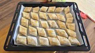 KURU BAKLAVA NASIL YAPILIR️KOLAY PRATİK LEZZETLİ #baklava