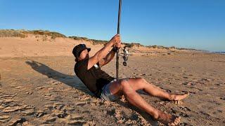 Casting Lines and Campfire Dishes: The Beach Fishing Adventure.