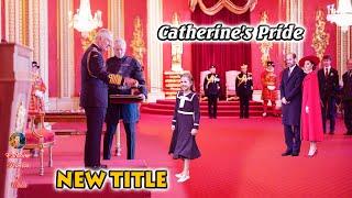 Princess Catherine Expresses Joy and Pride as King Charles Bestows NEW TITLE on Princess Charlotte