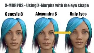 Shape Splitter/X-Morphs - Tutorial for Shape Eye