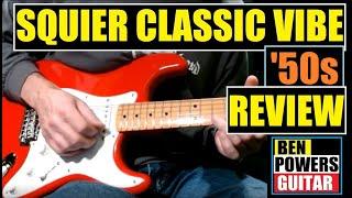 Squier Classic Vibe 50s Stratocaster 2020 - Full Review / Demo