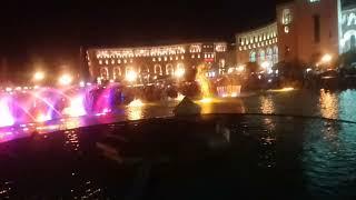 Republic Square, Yerevan, Armenia  at Night