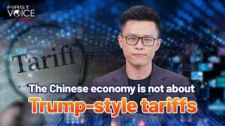 The Chinese economy is not about Trump-style tariffs