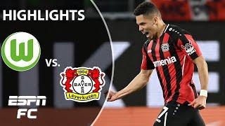 Two LATE goals sees Bayer Leverkusen win vs. Wolfsburg! | Bundesliga Highlights | ESPN FC