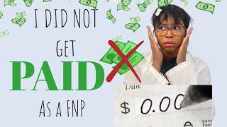 NOT GETTING PAID as an FNP | I was GAS LIT by my BOSS | #vlog #pcos #fnp