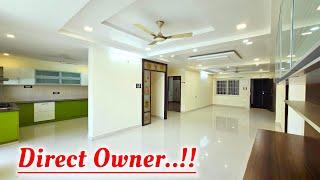 1900 Sq.Ft || 3 BHK FLAT FOR SALE || DIRECT OWNER || Semi Gated || MILLENNIUM PROPERTIES