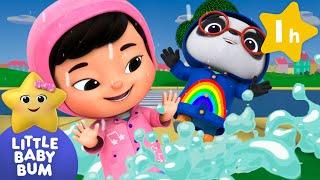 Make A Big Splash in Puddles | Little Baby Bum