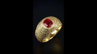 Buccellati Burmese ruby ring, Italian, circa 1940. #jewellery  #rings  #shortsyoutube