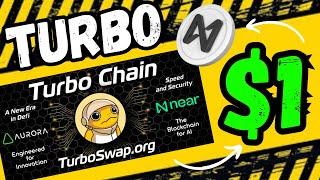 TURBO $1LANÇAMENTO BLOCKCHAINVAI EXPLODIRPARCERIA NEAR PROTOCOL100X