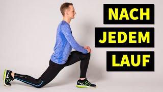 5 Minuten Cool down (wichtig nach jedem Lauf)