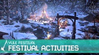 Assassin's Creed Valhalla - All Settlement Activities [Yule Festival - Season 1]