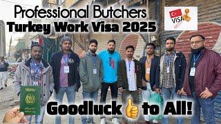 Professional Butchers Interview & Selection #turkey #turkeyworkvisa