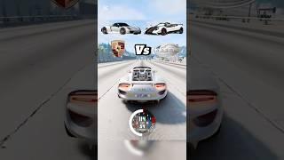 Porsche 918 Vs Pagani Zonda #porsche #pagani #cars