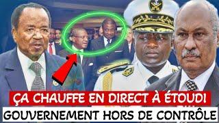 ÇA CHAUFFE EN DIRECT À ÉTOUDI, LE GOUVERNEMENT CAMEROUNAIS HORS DE CONTRÔLE.