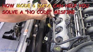 Diagnosing A NO CODE Misfire Using Mode 6 Data