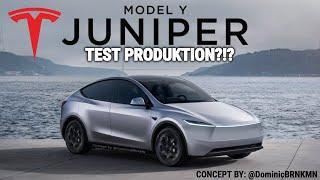 TESLA MODEL Y JUNIPER TEST PRODUKTION STARTET DIESE WOCHE? 