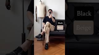 브이넥 반팔 니트 코디 추천️ #남자쇼핑몰 #남자코디 #남자패션 #남자여름코디 #여름코디