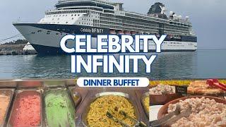 Celebrity Infinity Dinner Buffet 4k