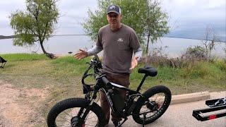 E·Bycco 52V-EB7Pro 26-Inch Dual Motor E-Bike Test Riding | 37MPH Power!