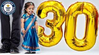 World's Shortest Woman Jyoti Amge Celebrates 30th Birthday - Guinness World Records