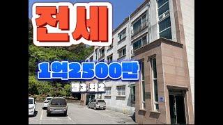 남양주시 화도읍 묵현리 전세  1억2500만 이와빌 방3 화2 남향 융자상환조건