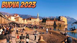 Budva 2023 (Crna Gora) - kompletan obilazak šetališta i Starog grada (Montenegro 2023)