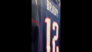  Tom Brady Signed Authentic Nike Patriots Jersey 