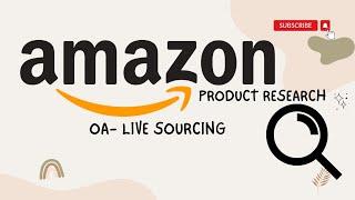 Amazon Product Research -Live Sourcing l Tips for other market (CA & UK, ETC)