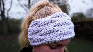 The CHUNKY Waves Headband - Easy Crochet Headband Tutorial